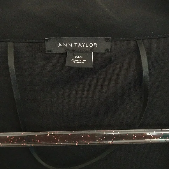Ann Taylor Black Velvet Kimono - Picture 15 of 16